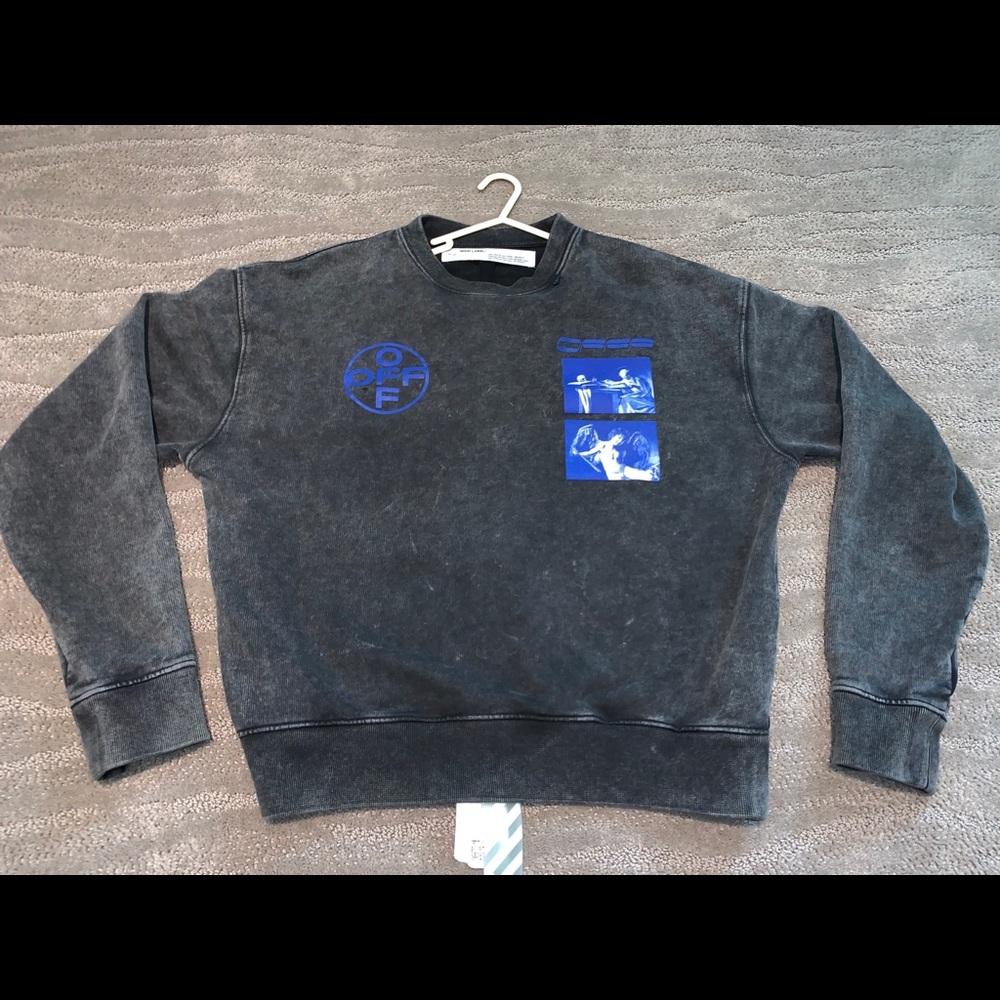 OFF-WHITE Authentic Caravaggio Crewneck Rare